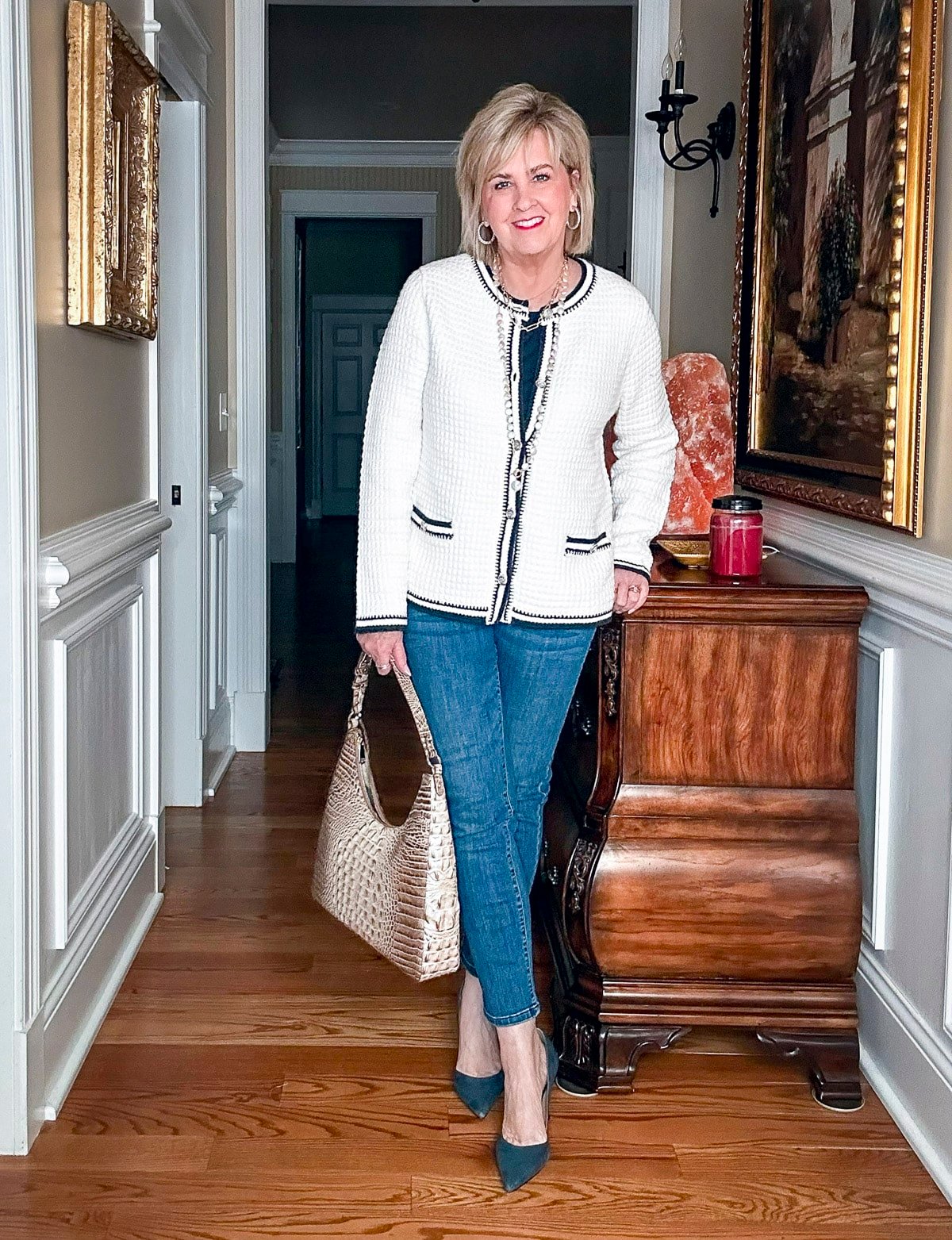 Over 50 Fashion Blogger, Tania Stephens is styling JJill new arrivals try on haul for February17