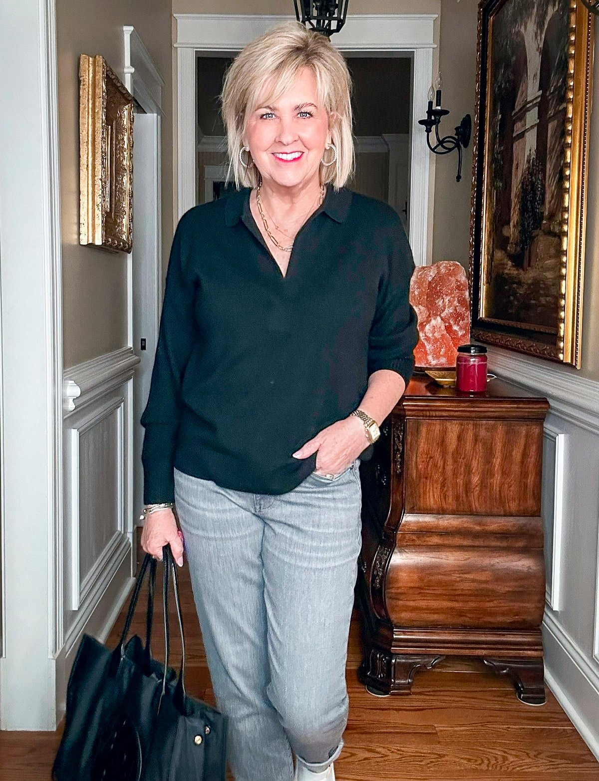 Over 50 Fashion Blogger, Tania Stephens is styling JJill new arrivals try on haul for February27