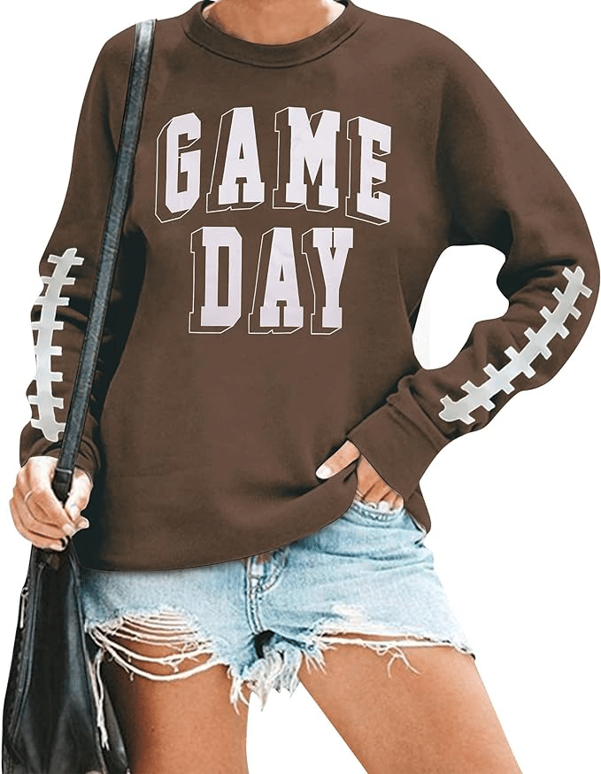 The Best Football-themed Shirts For Women Over 50 tania stephens fashion blogger 50 is not old game day