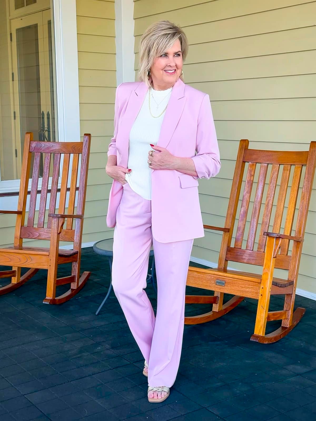 Over 50 Fashion Blogger, Tania Stephens is showing what to wear for Easter from Walmart 13