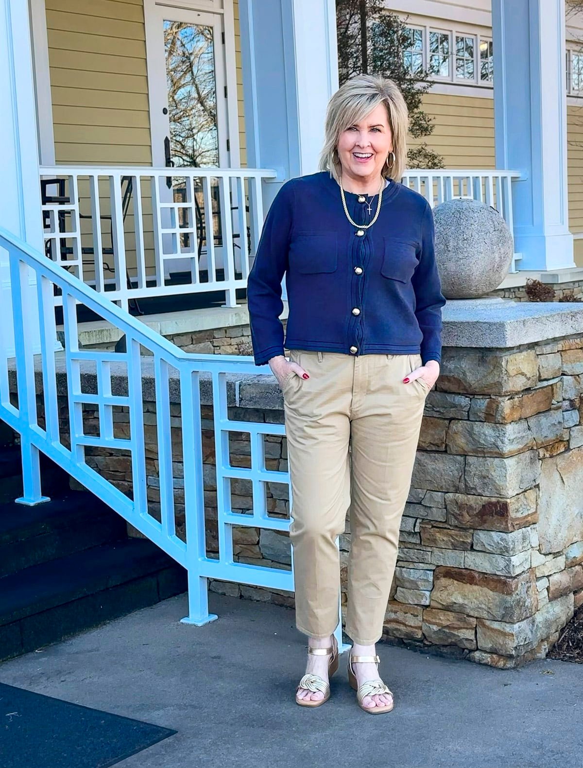 Over 50 Fashion Blogger, Tania Stephens is inviting everyone to get ready with me 1
