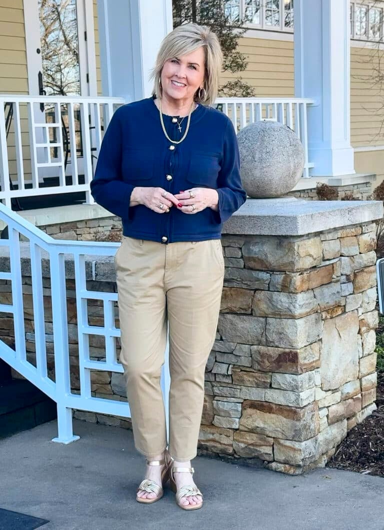 Over 50 Fashion Blogger, Tania Stephens is inviting everyone to get ready with me6