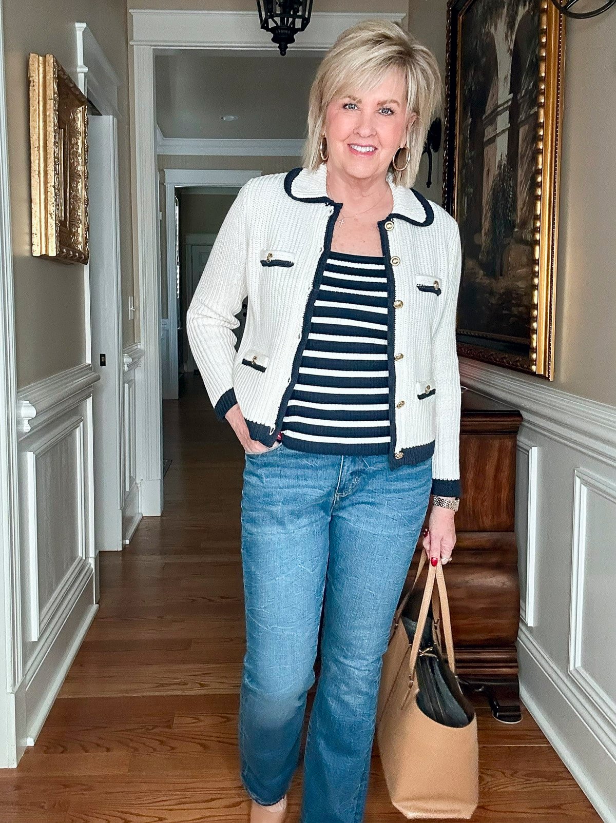 Over 50 Fashion Blogger, Tania Stephens is doing a try on haul with Talbots, Kohl's, Loft, and more5