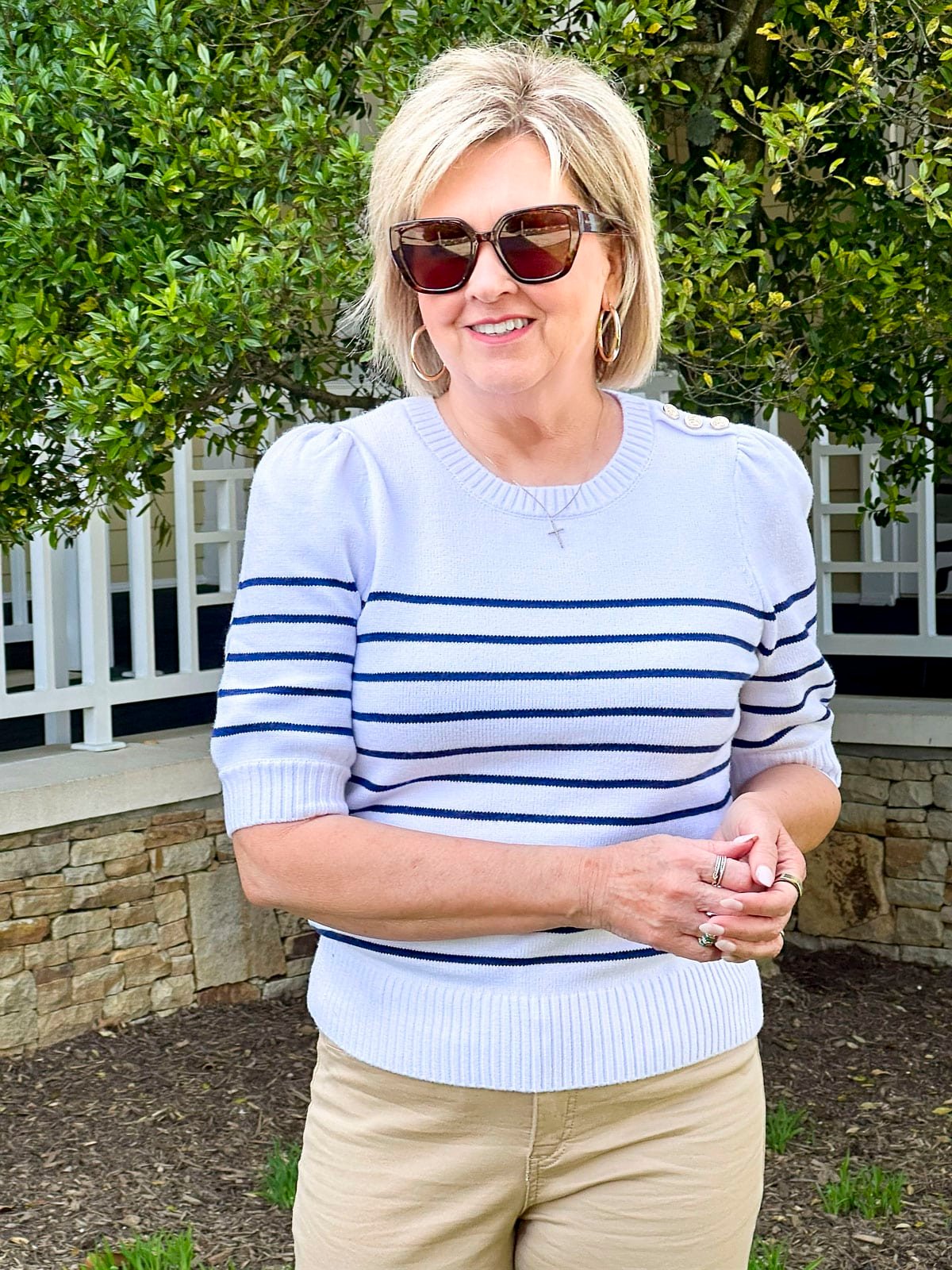 Over 50 Fashion Blogger, Tania Stephens is styling Everyday Outfits From Kohl's For Spring17