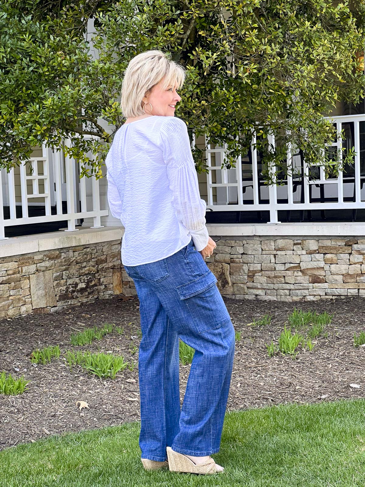 Over 50 Fashion Blogger, Tania Stephens is styling Everyday Outfits From Kohl's For Spring5