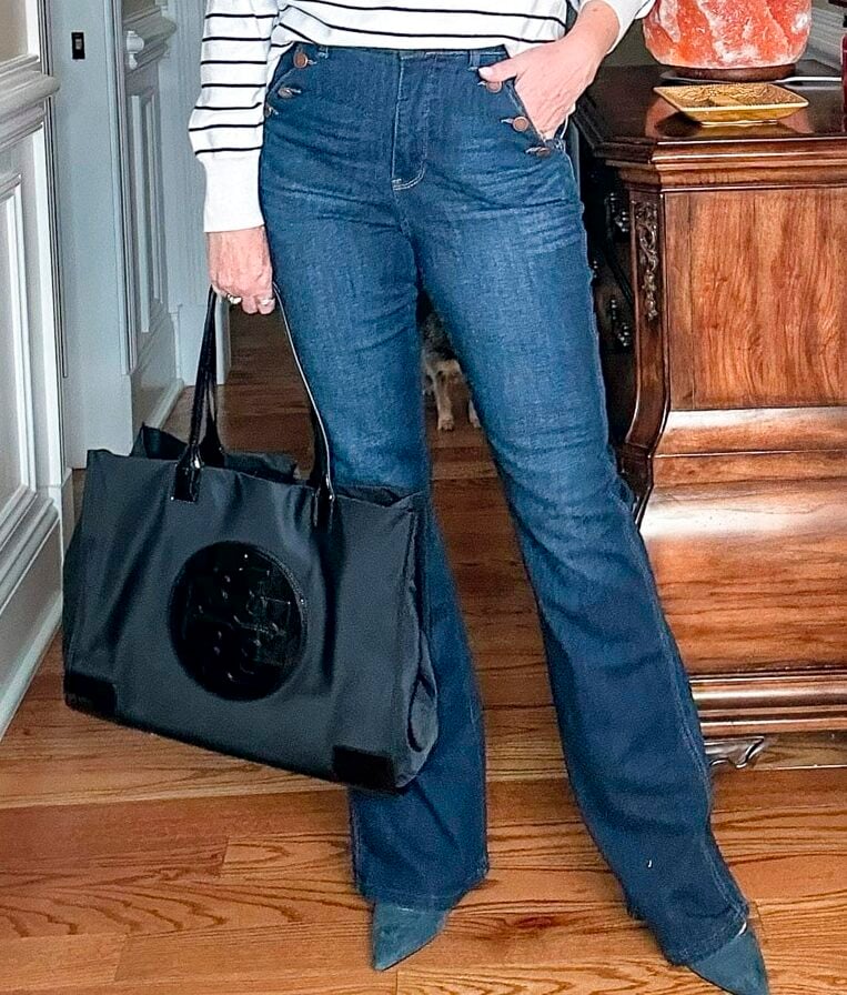 Over 50 Fashion blogger, Tania Stephens is styling spring transition outfits from Nordstrom18