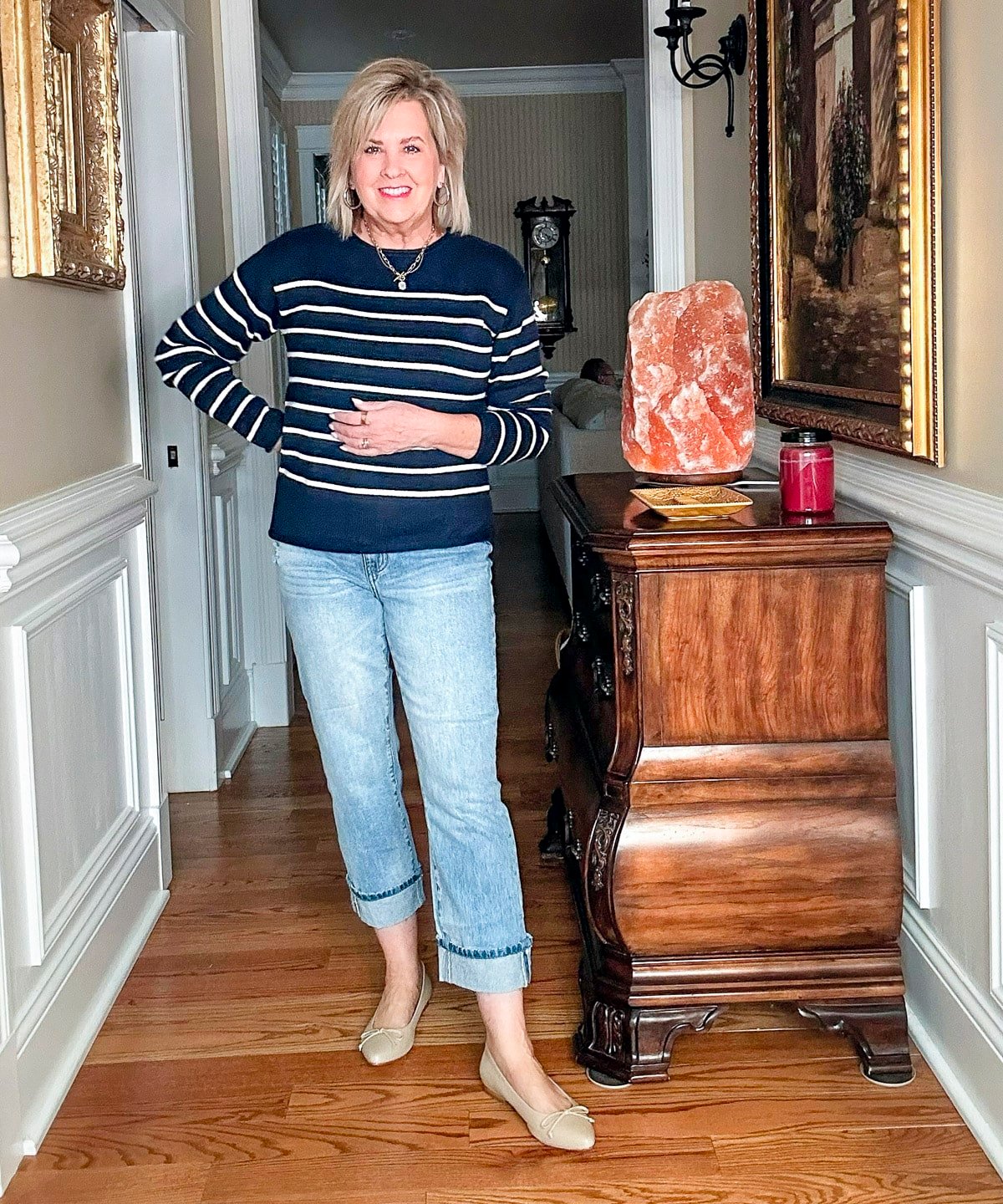 Over 50 Fashion blogger, Tania Stephens is styling spring transition outfits from Nordstrom 3