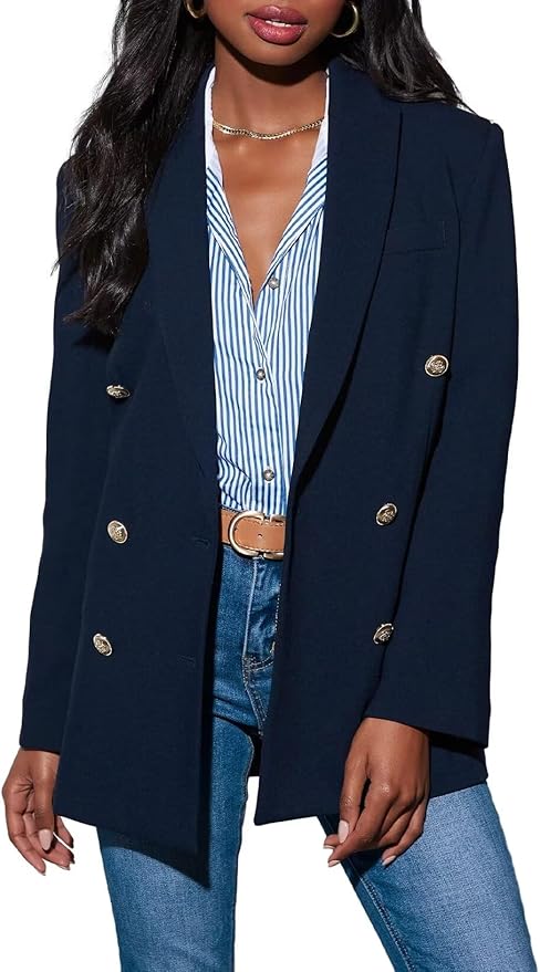 Dokotoo Double Breasted Blazer