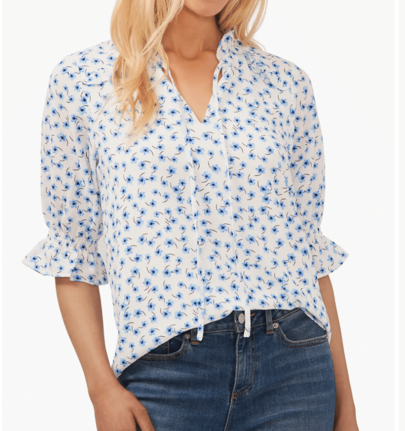 Clothing From CeCe That You're Sure to Love tania stepehens 50 is not old fashion blogger shirt