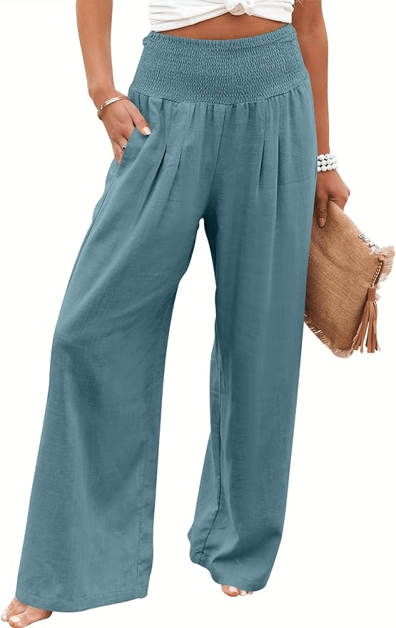 Linen Pants You're Sure to Love tania stephens fashion blogger 50 is not old  boho