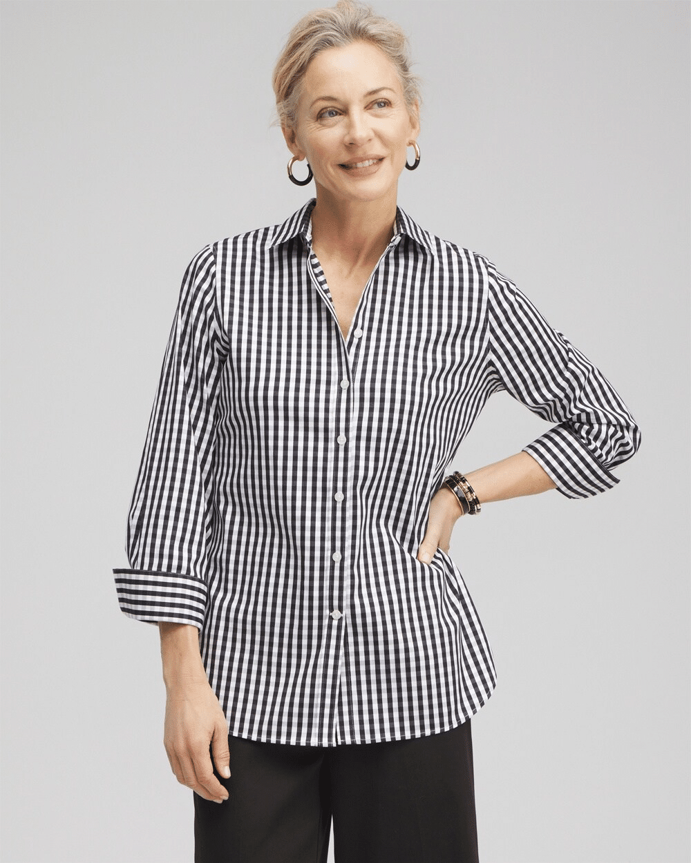 The Best Gingham Shirts For Women Over 50 50 is not old tania stephens fashion blogger  no iron
