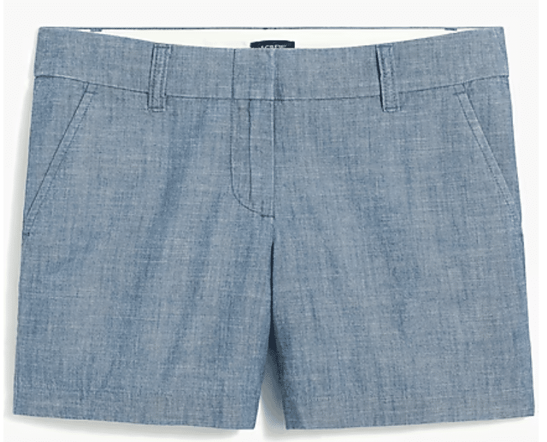Summer Neutrals To Wear Now Tania stephens 50 is not old fashion blogger  chambray shorts