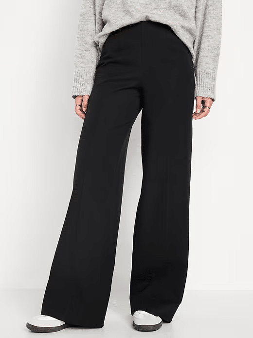 Elastic Pants/Pull on Pants for Women Over 50 50 is not old tania stephens fashion blogger black