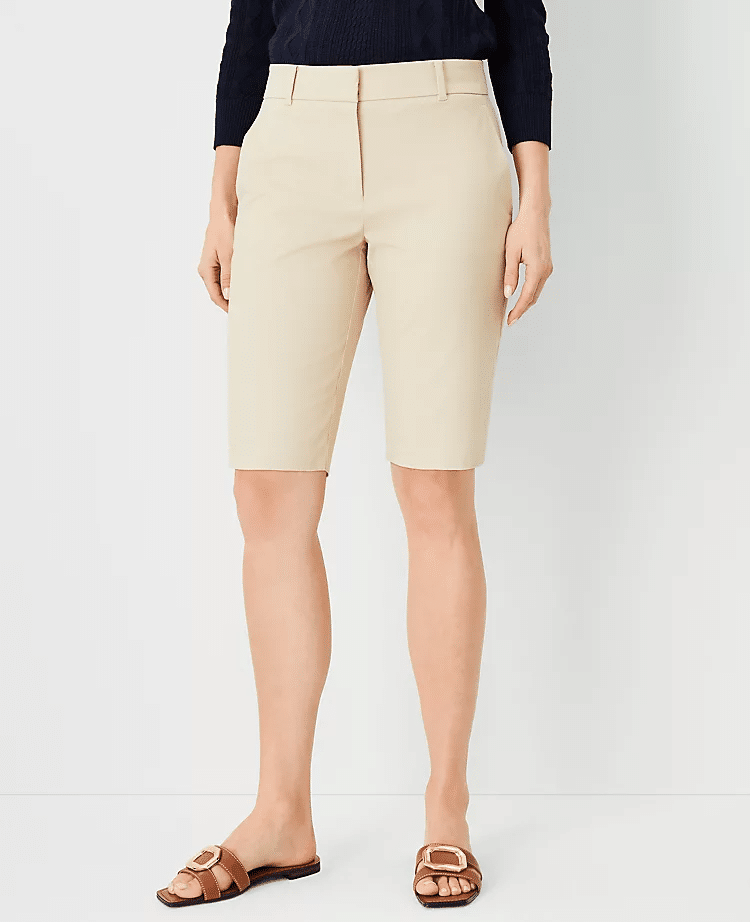 Summer Neutrals To Wear Now Tania stephens 50 is not old fashion blogger bermuda