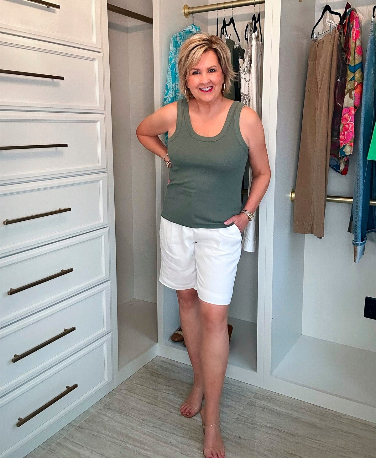 Over 50 Fashion Blogger, Tania Stephens is doing an in home try-on haul with Talbots for June14