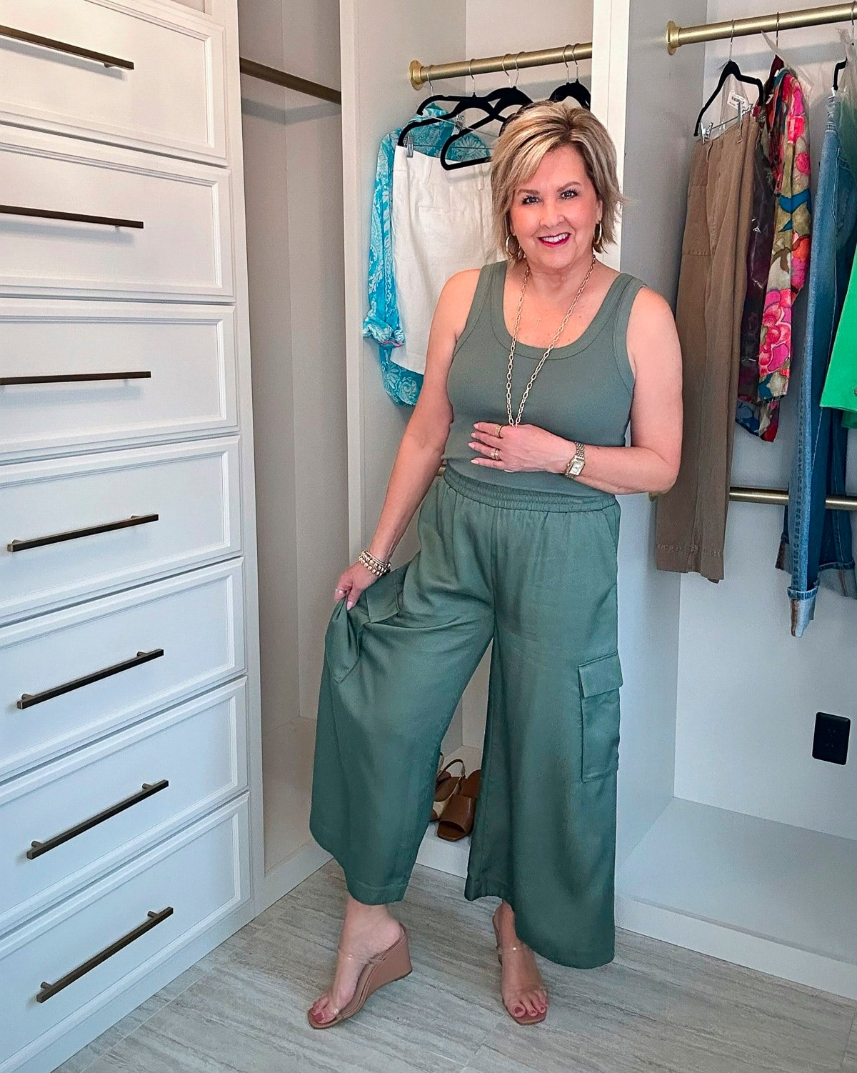 Over 50 Fashion Blogger, Tania Stephens is doing an in home try-on haul with Talbots for June16
