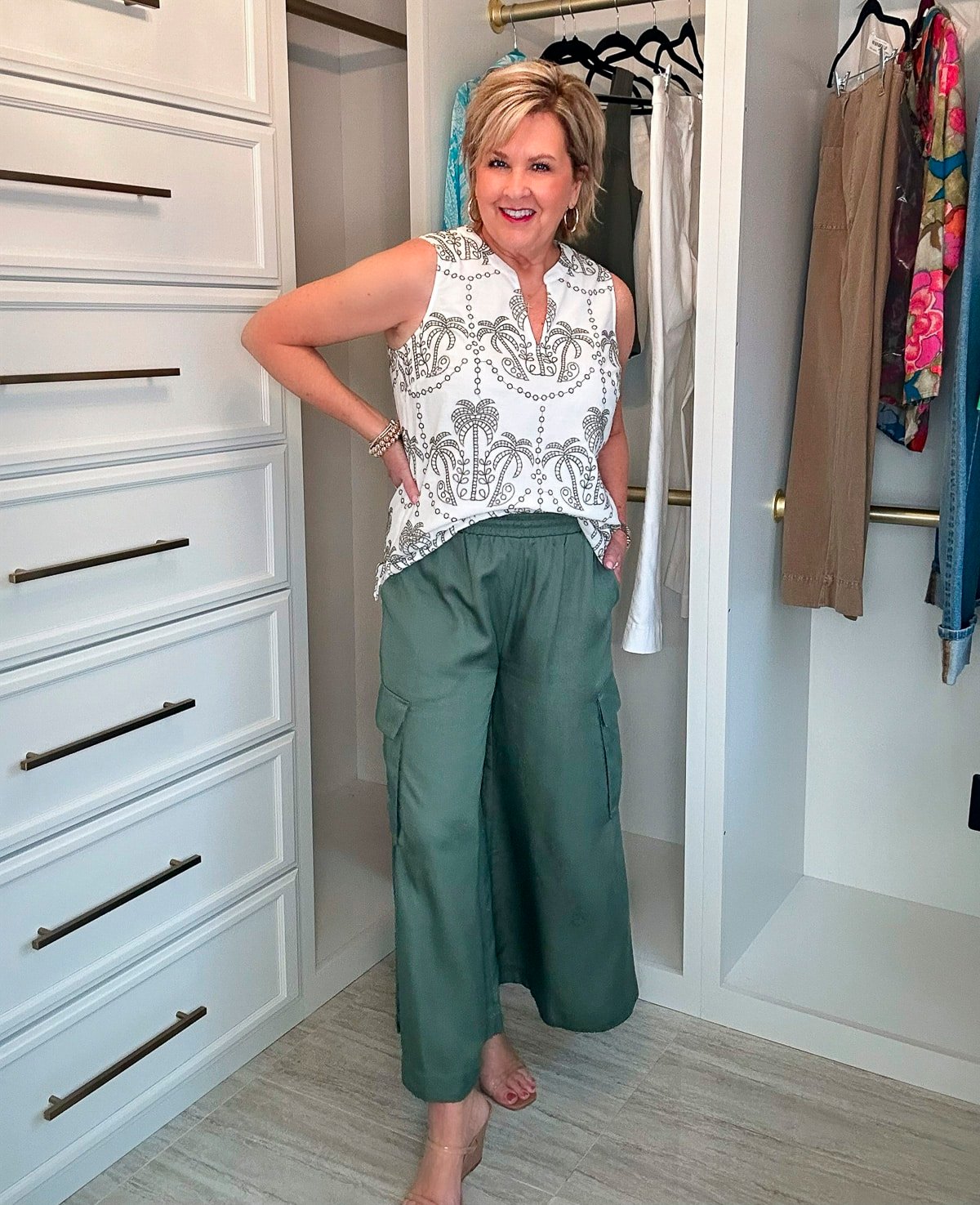 Over 50 Fashion Blogger, Tania Stephens is doing an in home try-on haul with Talbots for June18