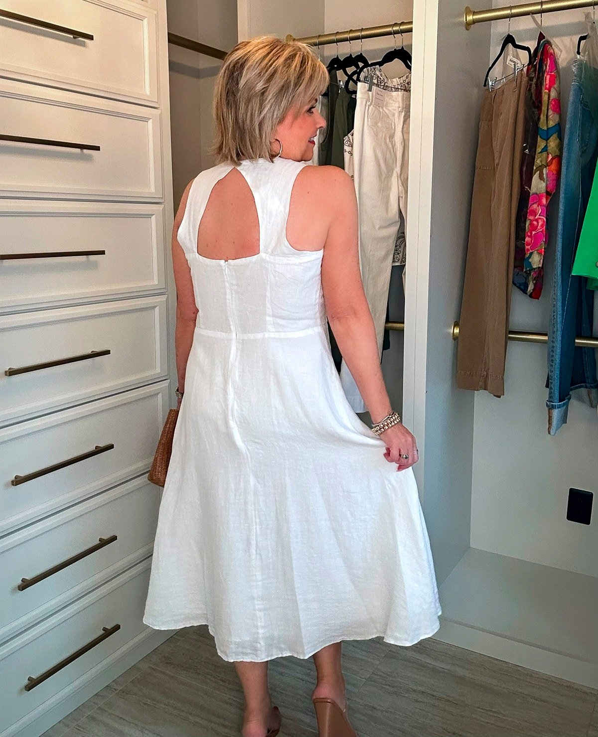 Over 50 Fashion Blogger, Tania Stephens is doing an in home try-on haul with Talbots for June2