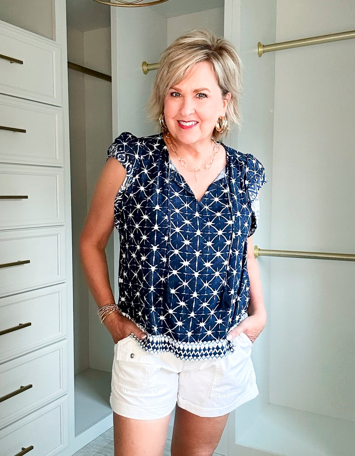 Over 50 Fashion Blogger, Tania Stephens is styling affordable summer clothing from Walmart 11
