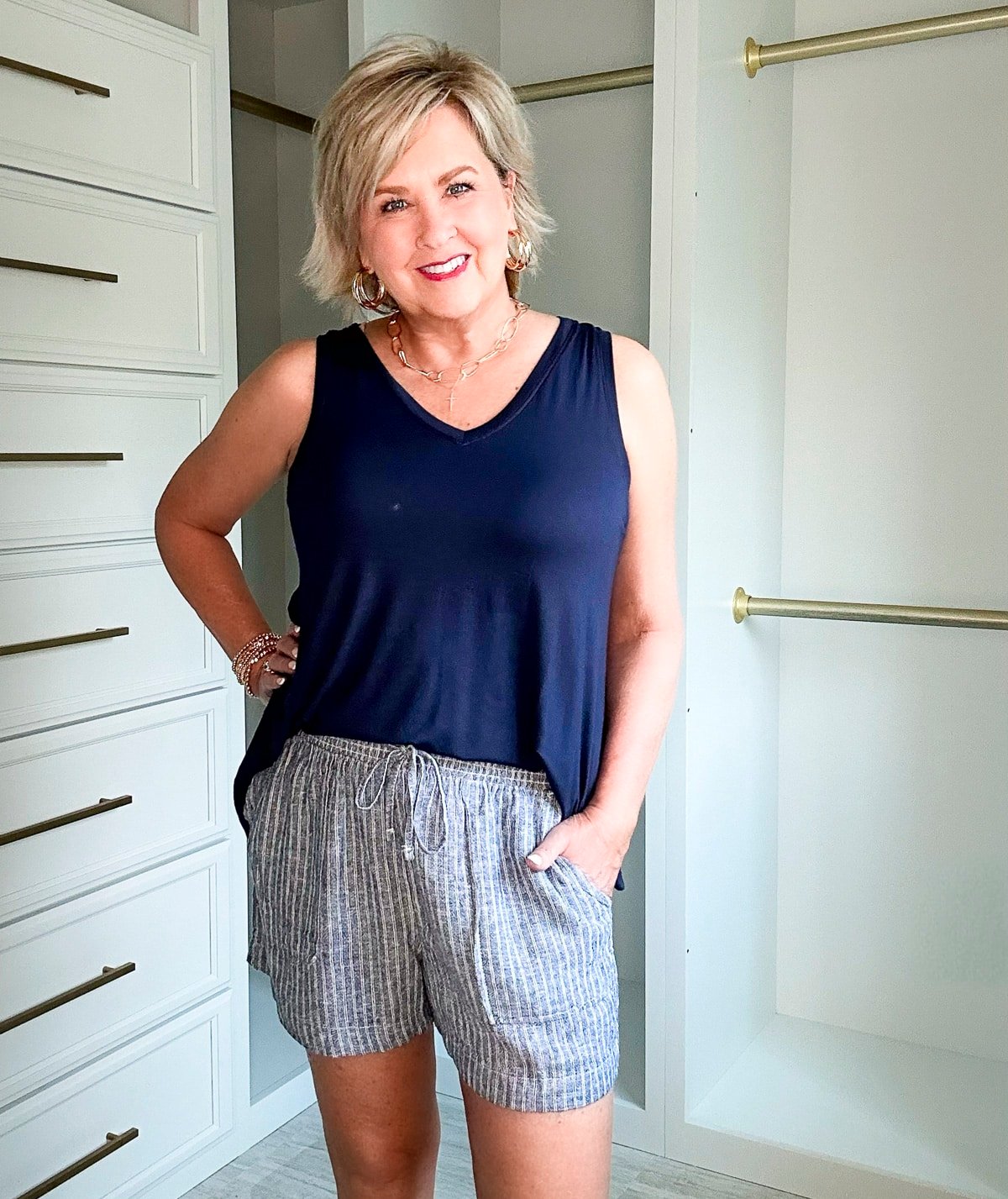 Over 50 Fashion Blogger, Tania Stephens is styling affordable summer clothing from Walmart 15