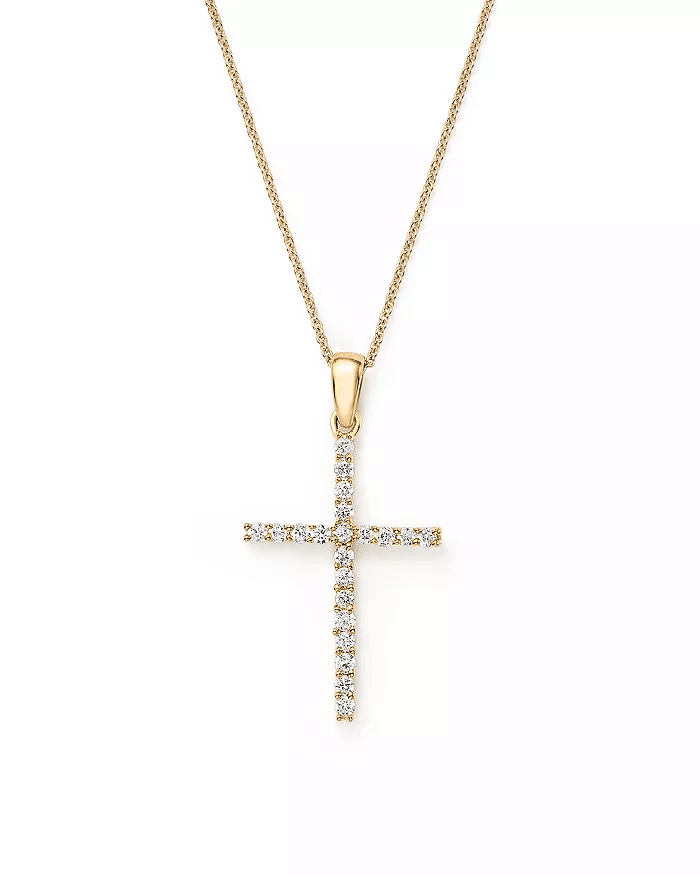 Cross Necklaces for Women You're Sure To Love 50 is not old tania stephens fashion blogger diamond