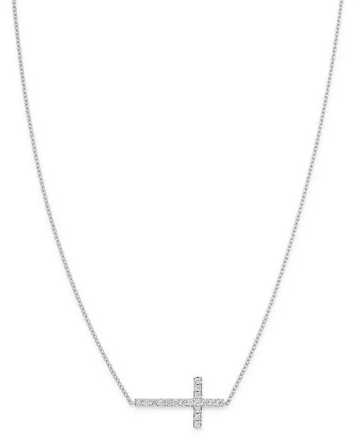 Cross Necklaces for Women You're Sure To Love 50 is not old tania stephens fashion blogger white gold