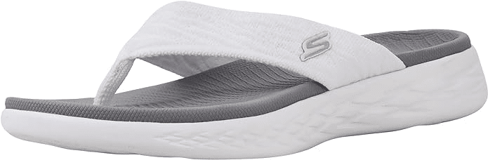 Best Skechers Shoes for Women Over 50 tania stephens fashion blogger 50 is not old flip flop