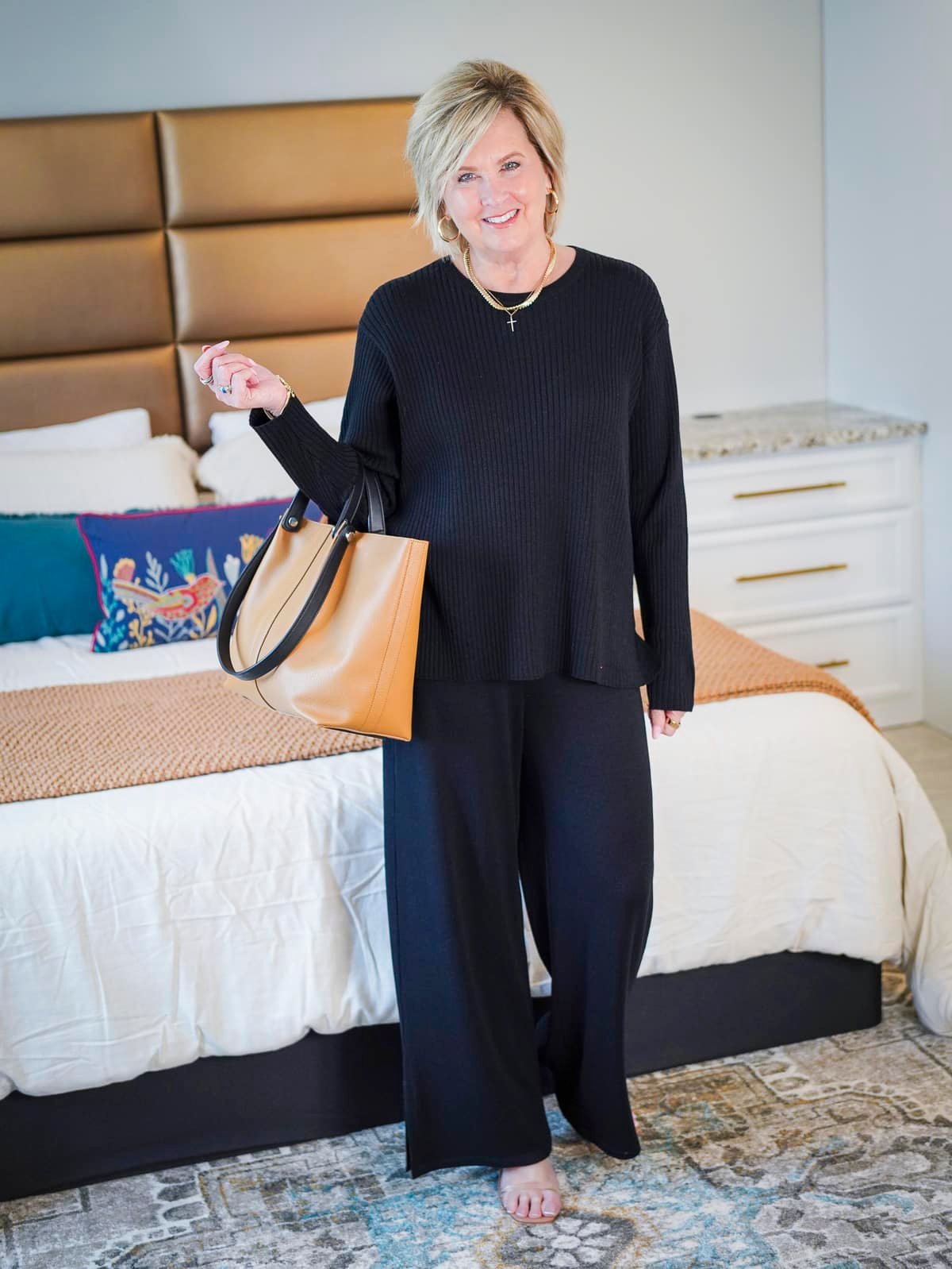 All black outfit from Eileen Fisher at Nordstrom 20