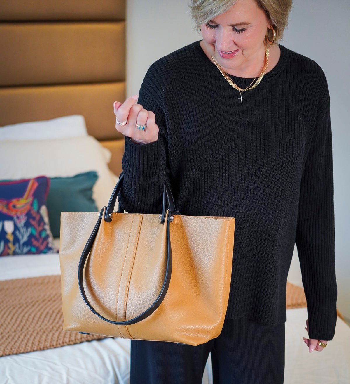 All black outfit from Eileen Fisher at Nordstrom26