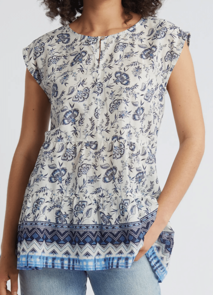 The Best Tops To Wear To Survive The Heat tania stephens 50 is not old fashion blogger  print