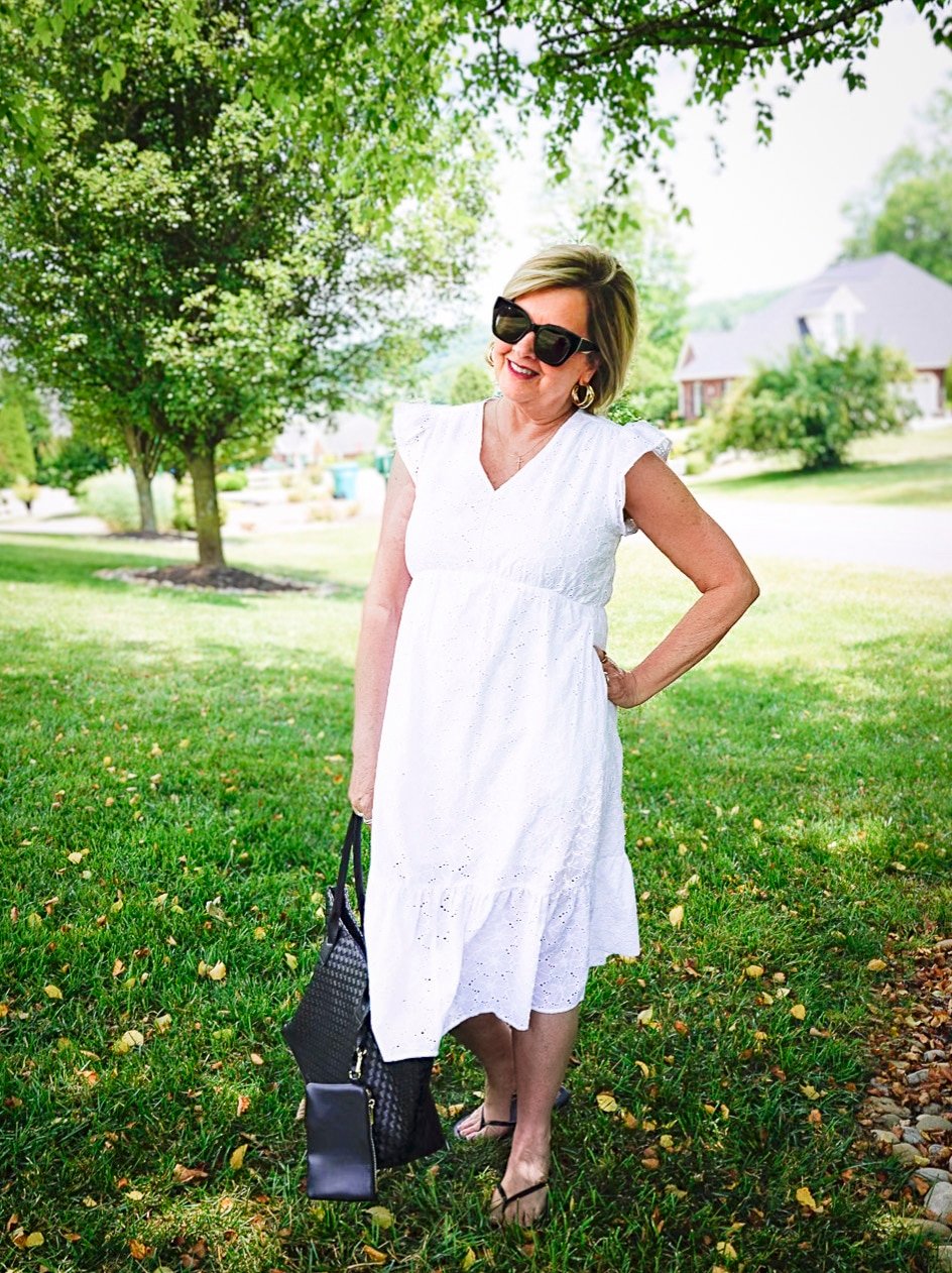 Over 50 Fashion Blogger Tania Stephens is styling Walmart fashions in July10