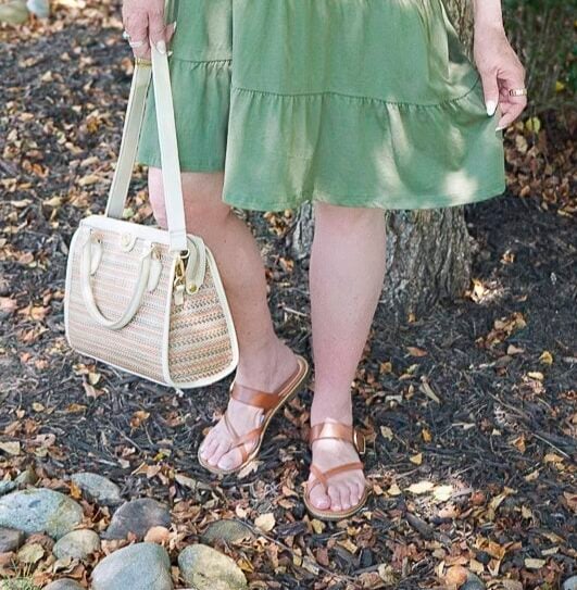 Over 50 Fashion Blogger Tania Stephens is styling Walmart fashions in July21