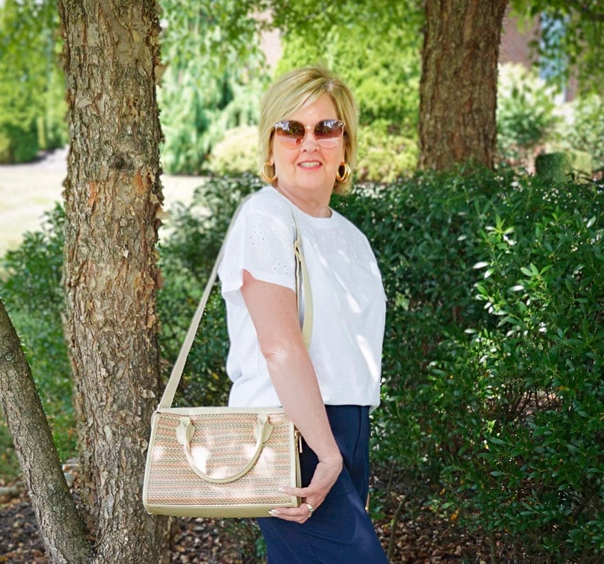 Over 50 Fashion Blogger Tania Stephens is styling Walmart fashions in July24