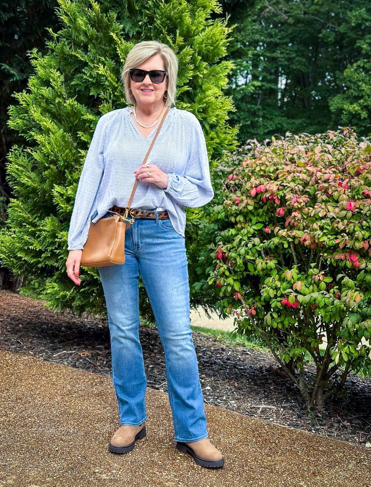 Tania Stephens doing a fall try on haul with old Navy 11