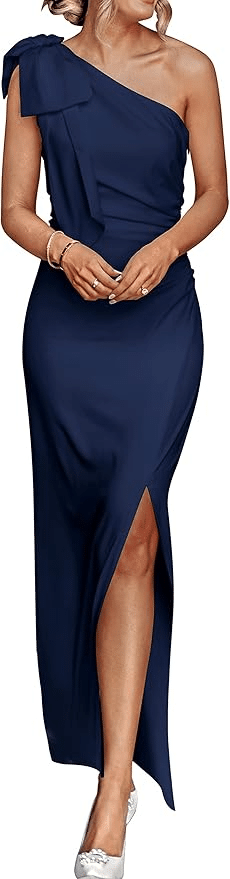 One Shoulder Maxi