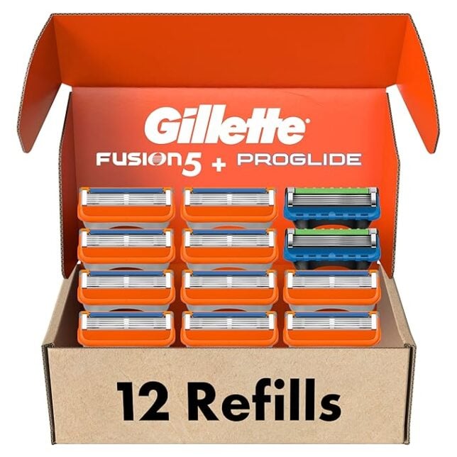 Gilette Razor Blades from Amazon