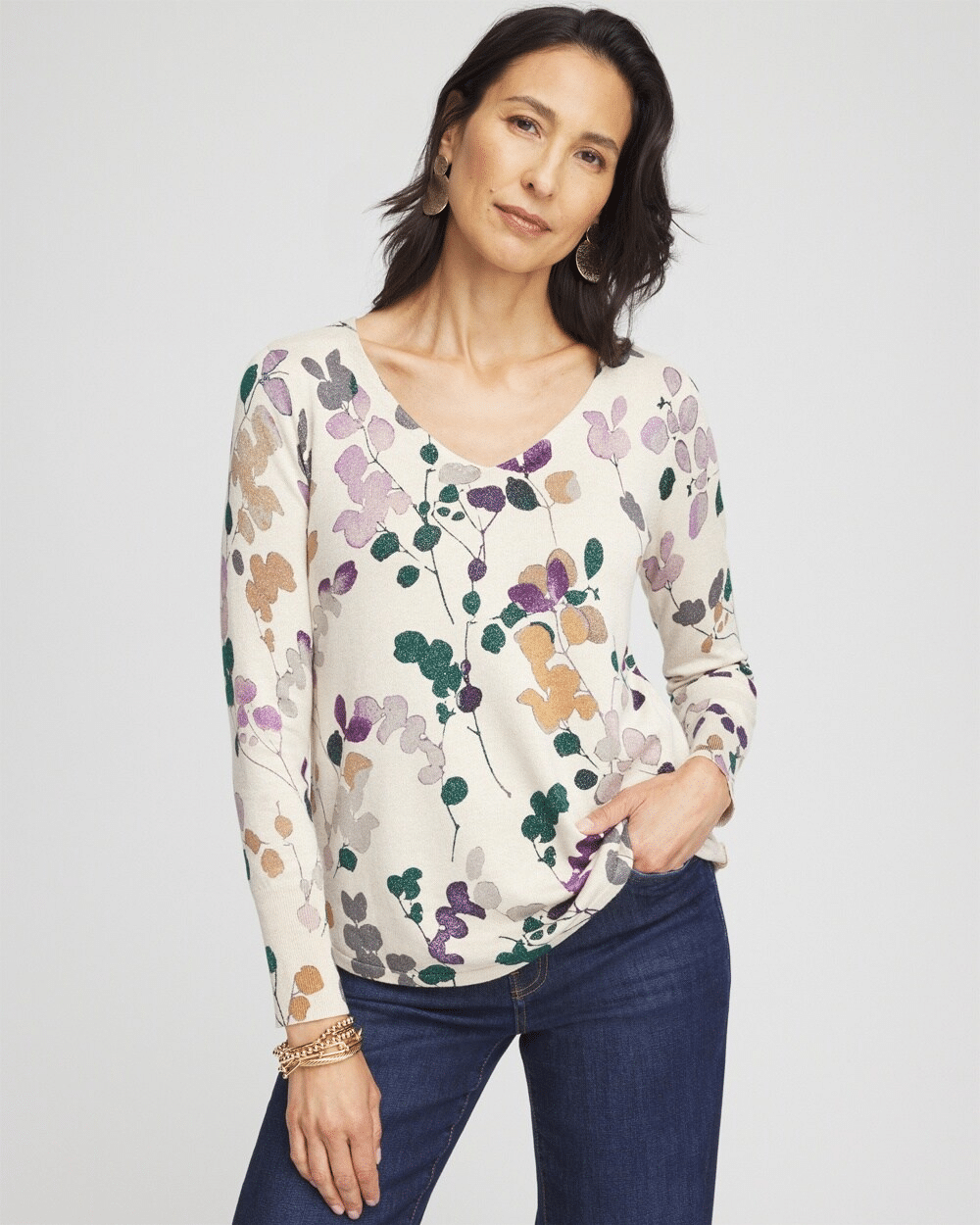 My Favorite Fall Styles to Buy Now from Chico's tania stephens 50 is not old fashion blogger floral