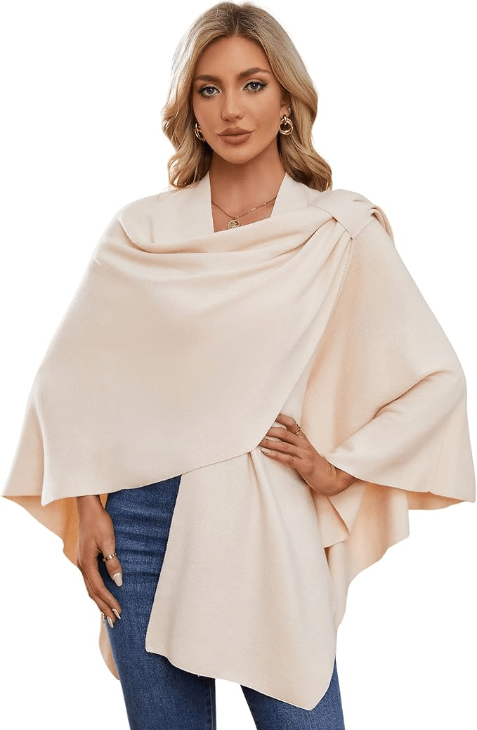 Stylish Ponchos and Capes to Wear Now tania stephens 50 is not old fashion blogger cream