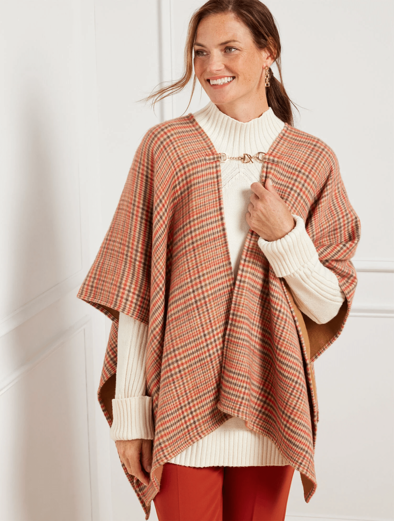 Stylish Ponchos and Capes to Wear Now tania stephens 50 is not old fashion blogger ruana
