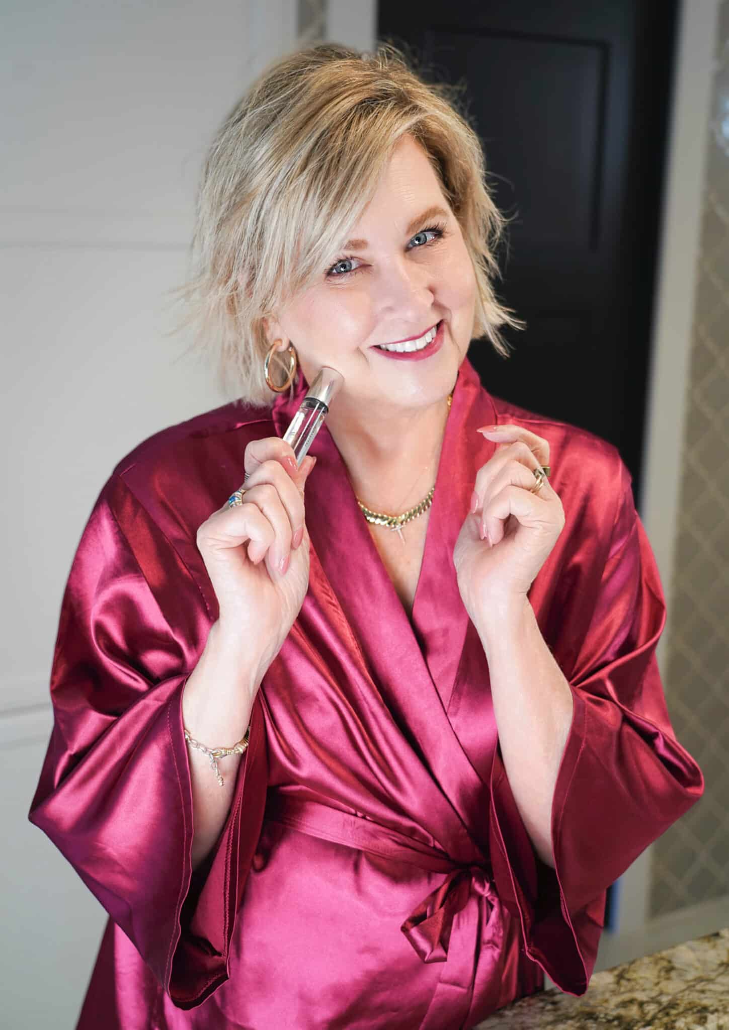 Tania Stephens is excited to finally get to wear perfume. Lake and Sky