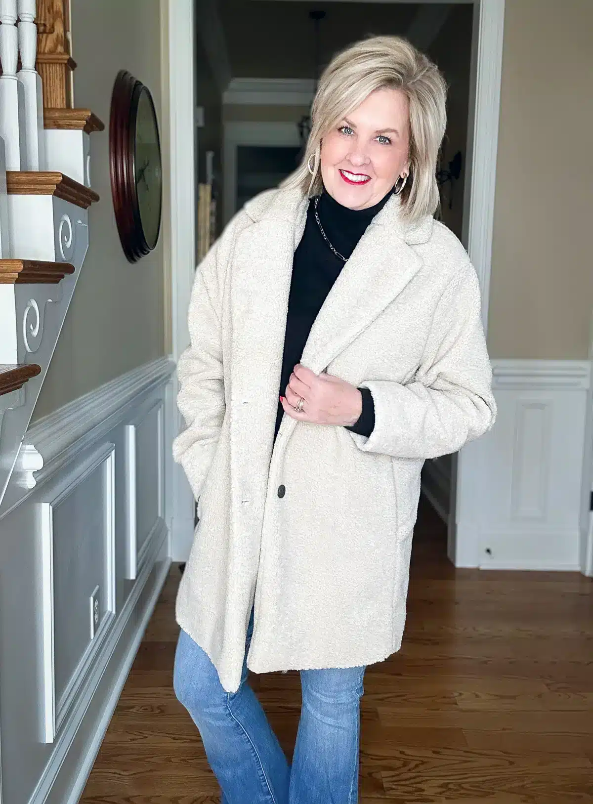 Must-Have Coats for Women Over 50 This Winter, Teddy Bear Fleece