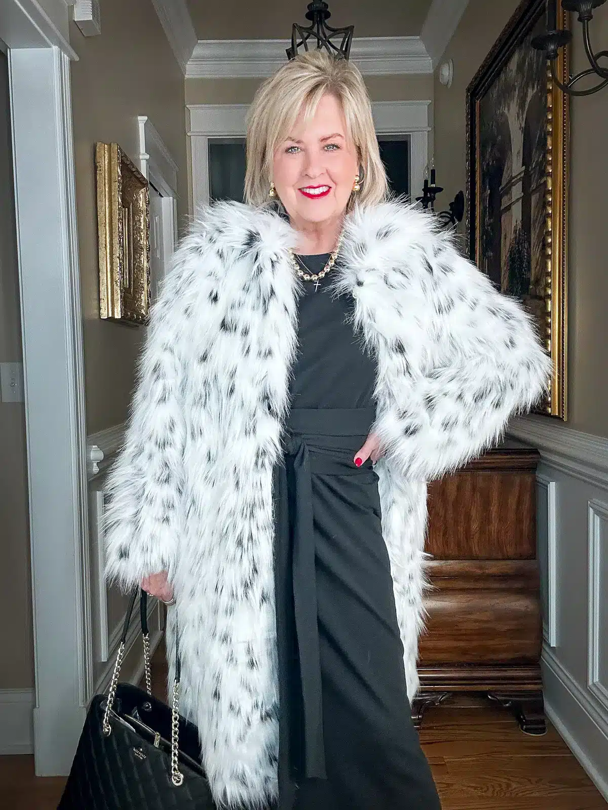 Must-Have Coats for Women Over 50 This Winter, Faux Fur JAcket