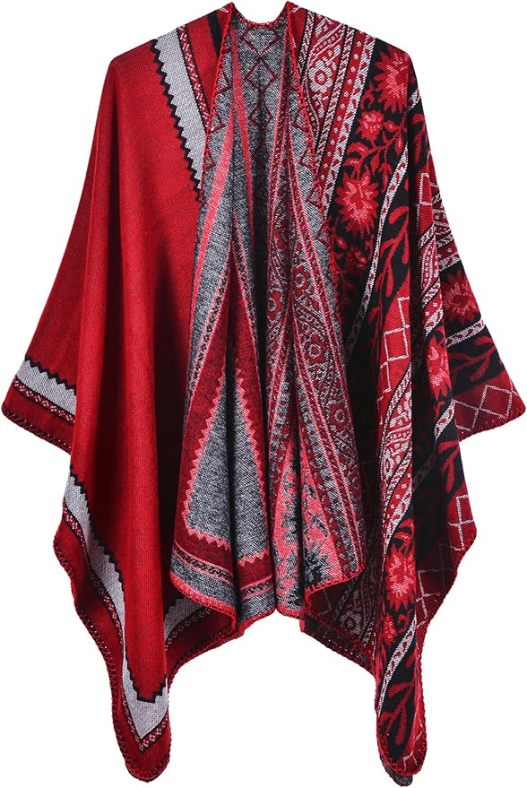 The Best Winter Accessories To Add To Your Wardrobe 50 is not old fashion blogger tania stephens poncho