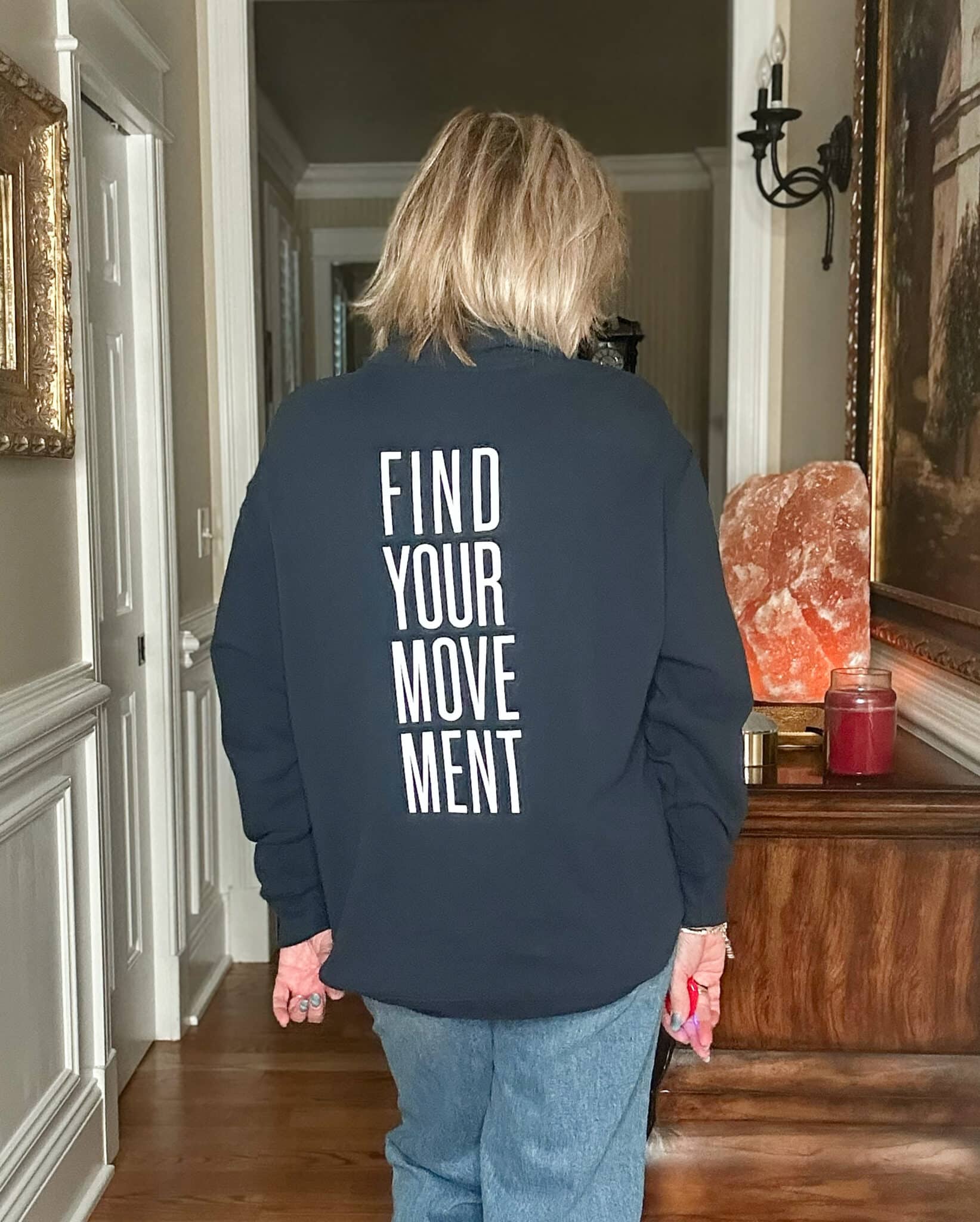 Tania Stephens showing the back of her hair