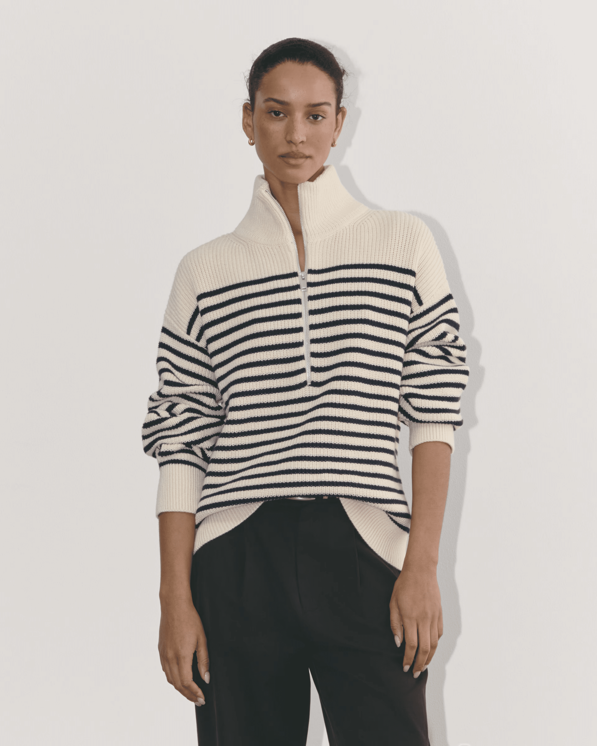 Everlane's Sustainable Fashion: Top Picks for Mature Women 50 is not old tania stephens fashion blogger zip