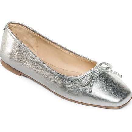 Bernardo Footwear Square Toe Ballet Flat
