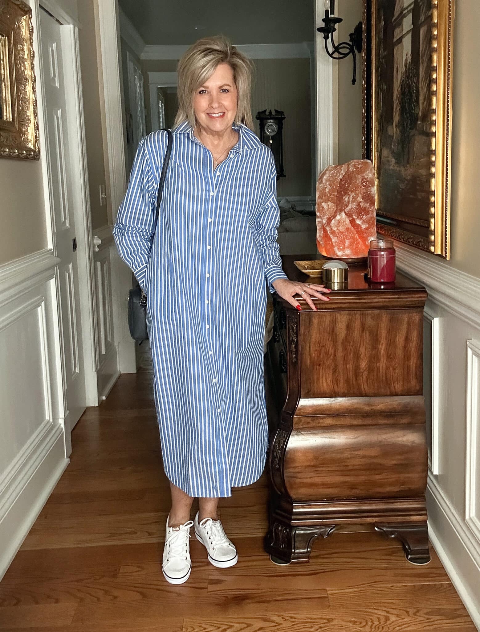HOW TO WEAR SNEAKERS WITH A DRESS