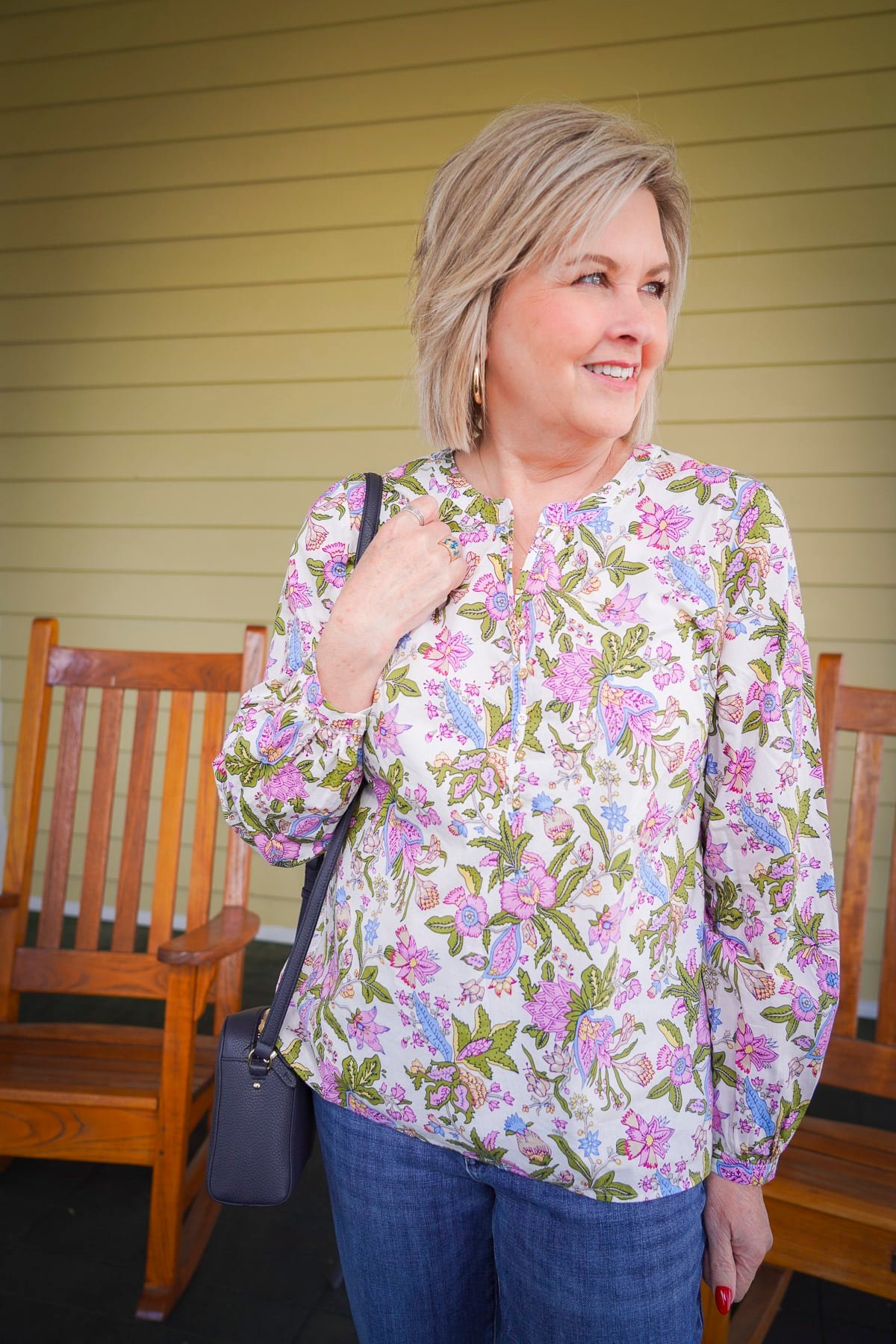 Talbot's New Arrivals For Spring - floral top