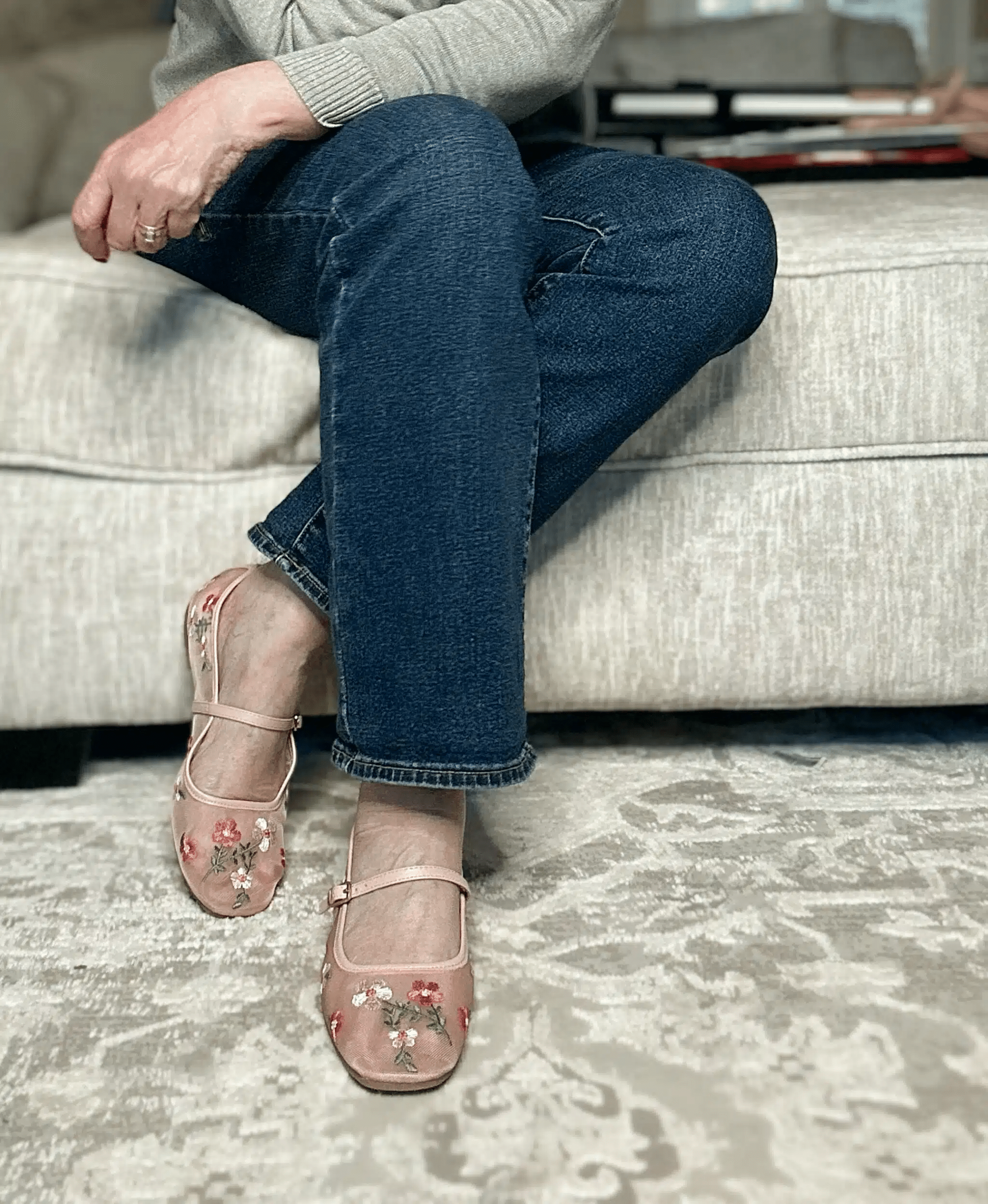 MESH BALLET FLATS FOR SPRING 2025