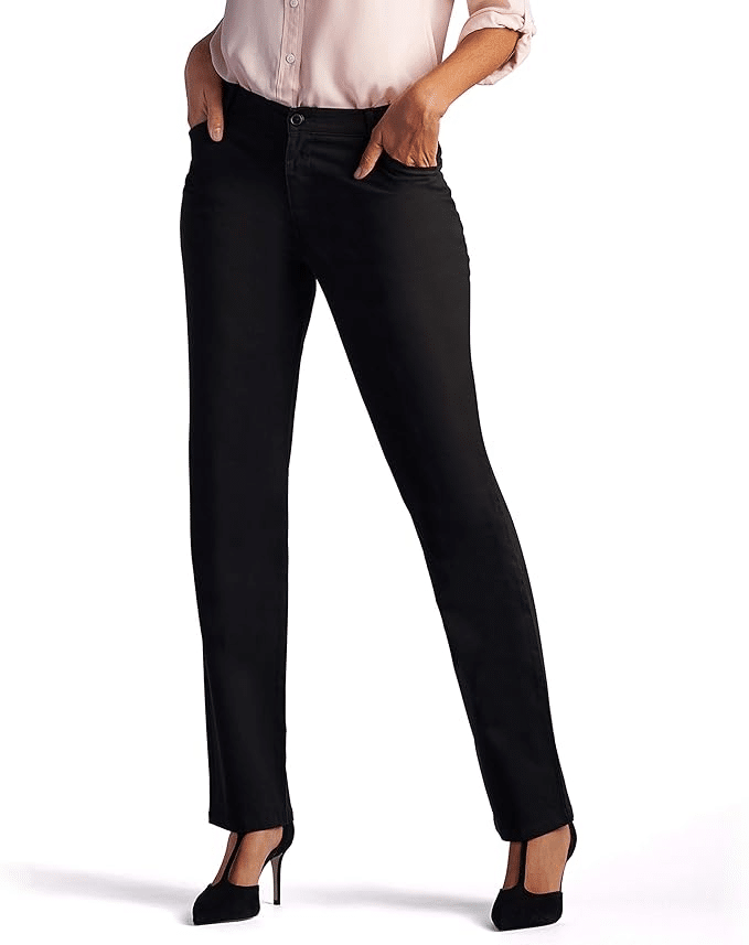 Best Straight Leg Pants and Jeans for Women Over 50 tania stephens 50 is not old fashion blogger  lee